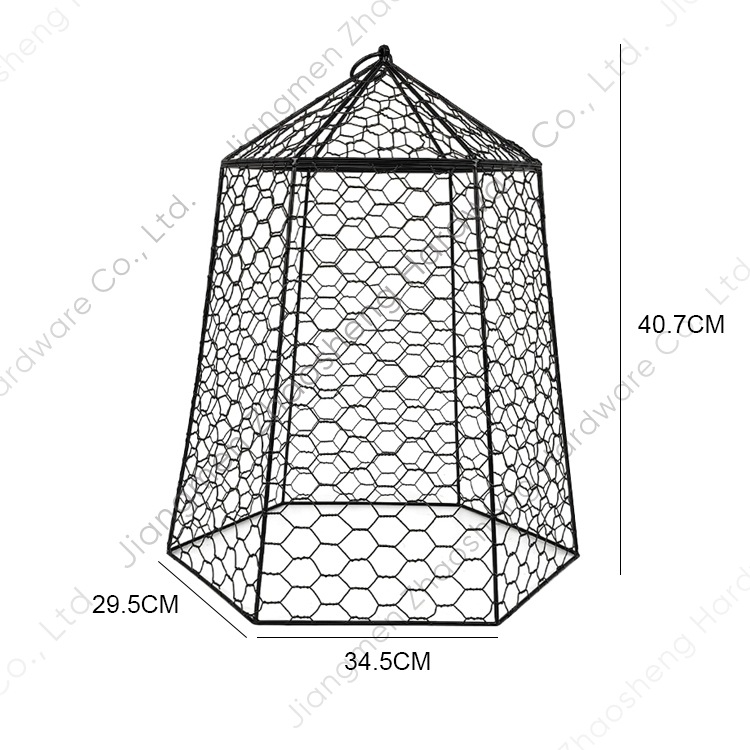 Железна телена градинска защита за растения – предпазва растения от вредители; Материал: железен прах; Марка: Zhao Sheng; Произход: Jiangmen