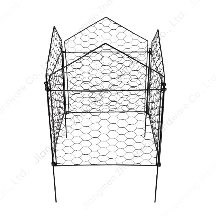 Железна телена градинска защита за растения – предпазва растения от вредители; Материал: железен прах; Марка: Zhao Sheng; Произход: Jiangmen
