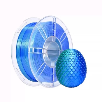 PLA нишка за 3D печат със Silk градиентен финиш, прецизност 0,011 mm