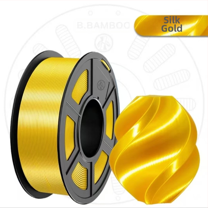 PLA нишка за 3D печат със Silk градиентен финиш, прецизност 0,011 mm