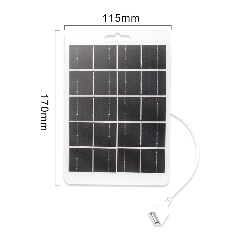 Összecsukható napelemes panel USB töltővel kempingezéshez, 5V kimenet, 10W/12W/20W