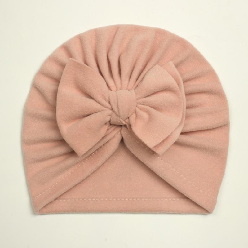 Пуловерна шапка с панделка, топла и дишаща, UV защита, ветроустойчива, за деца 0–2 години