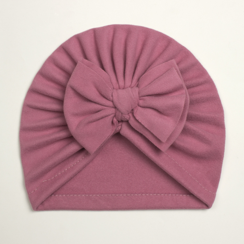 Пуловерна шапка с панделка, топла и дишаща, UV защита, ветроустойчива, за деца 0–2 години