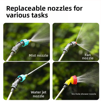 Ηλεκτρικός ψεκαστήρας για κήπο και σπίτι, ψεκαστήρας φυτοφαρμάκων υψηλής πίεσης με λεπτή ομίχλη για πότισμα λουλουδιών