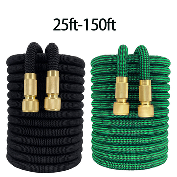 Kerti vízcső 3x teleszkópos kiterjesztéssel, TPE ötvözet poliészter szalag, FLOWERS SPRAL