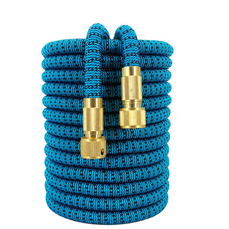 Kerti vízcső 3x teleszkópos kiterjesztéssel, TPE ötvözet poliészter szalag, FLOWERS SPRAL