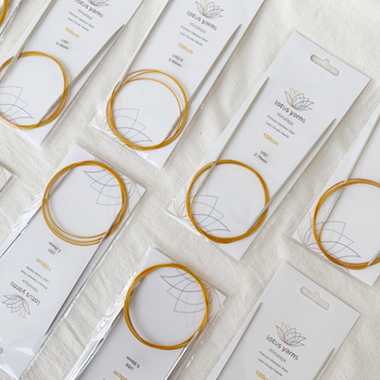 Кръгла фиксирана плетачна игла, неръждаема стомана, гладко плъзгане