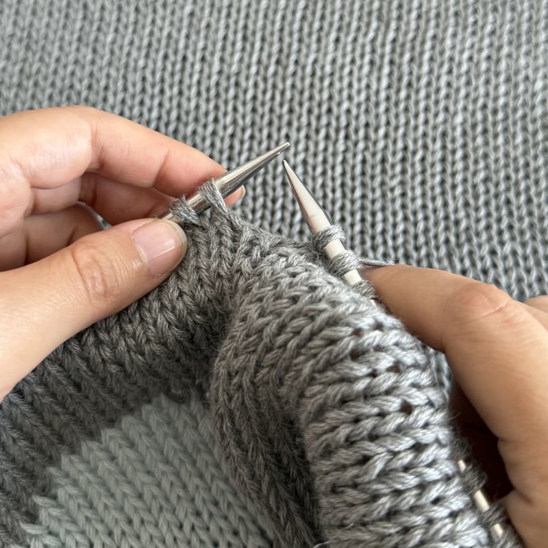 Кръгла фиксирана плетачна игла, неръждаема стомана, гладко плъзгане