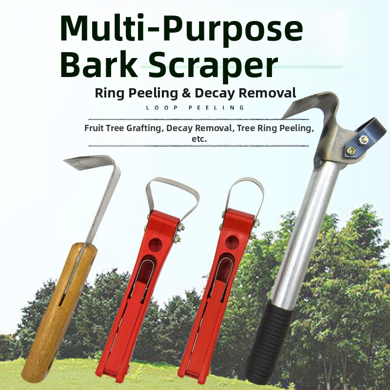Kaltas plieno žievės šalinimo peilis vaismedžiams – rankinis sodo įrankis
