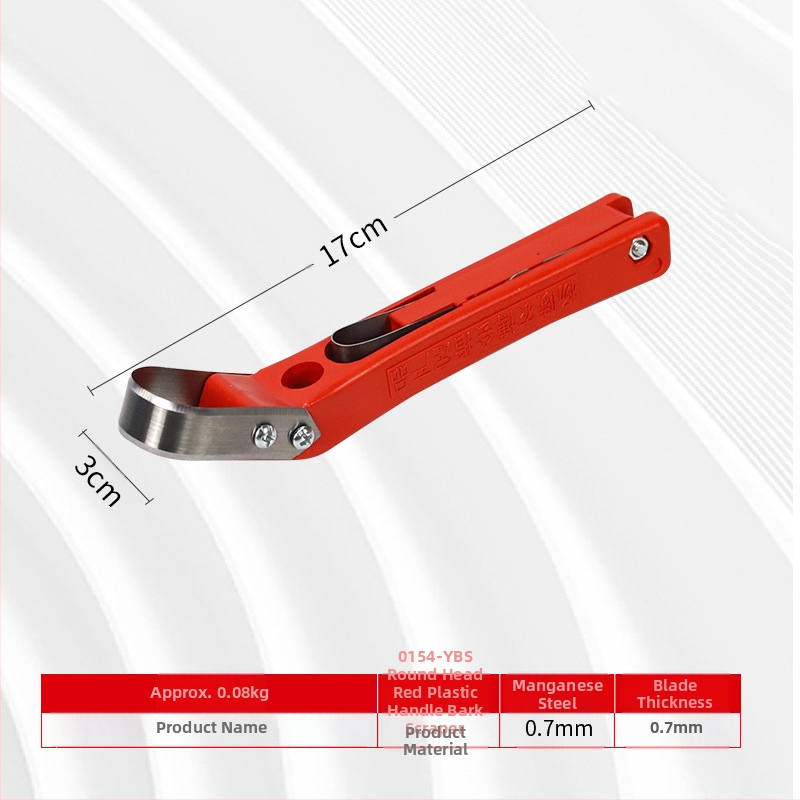 Kaltas plieno žievės šalinimo peilis vaismedžiams – rankinis sodo įrankis