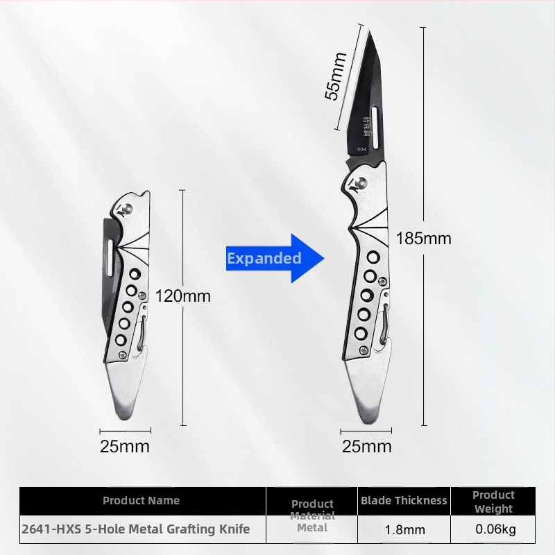 Kaltas plieno žievės šalinimo peilis vaismedžiams – rankinis sodo įrankis