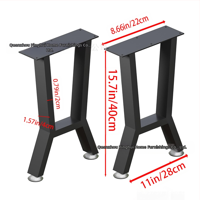Железен скоба за крак на маса – модерен стил, железен арт дизайн, модел 1611