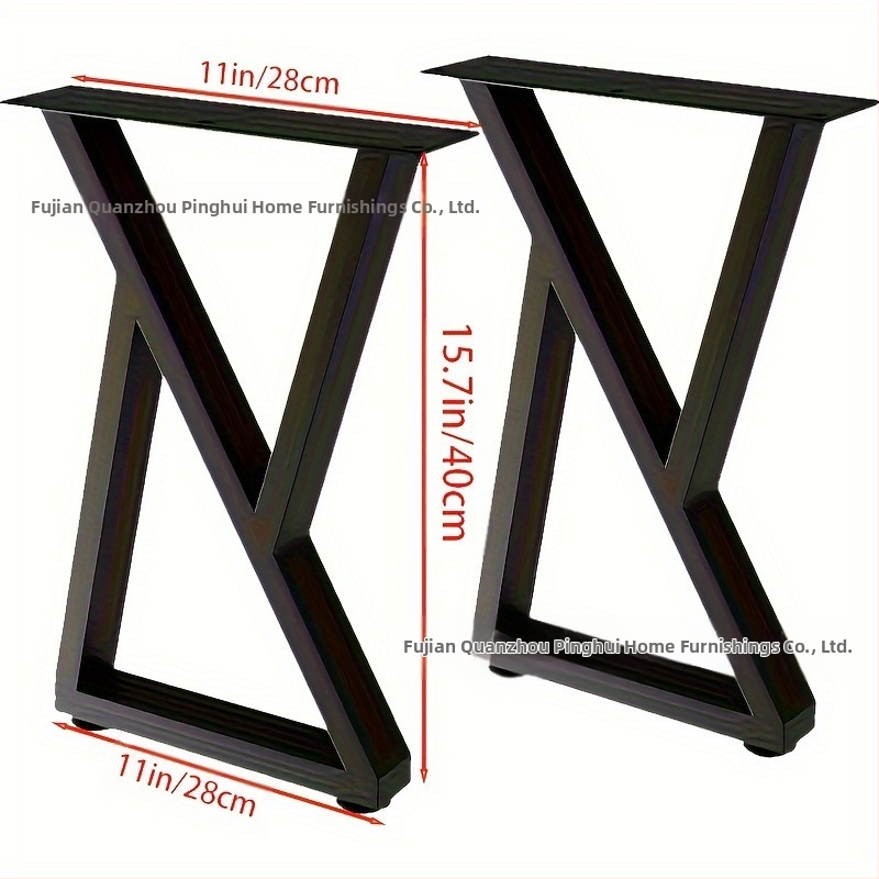 Железен скоба за крак на маса – модерен стил, железен арт дизайн, модел 1611