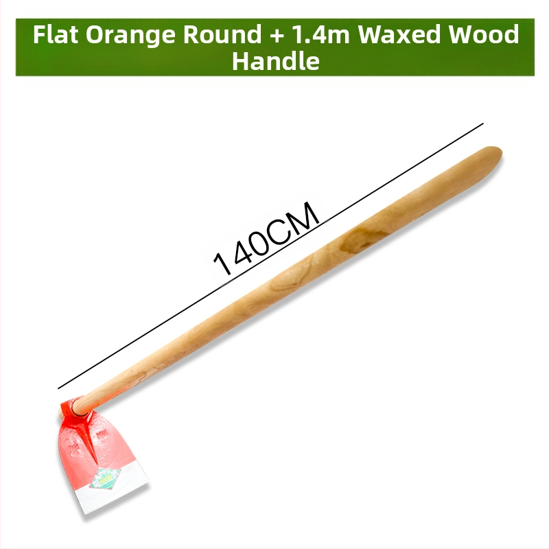 Sodo kaltas motyka plevelėms, daržovių augimui ir dirvos purninimui – kasimas ir purenimas