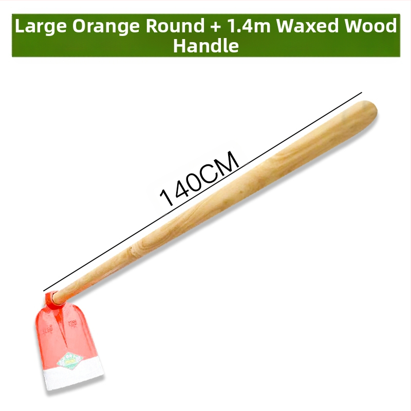 Sodo kaltas motyka plevelėms, daržovių augimui ir dirvos purninimui – kasimas ir purenimas