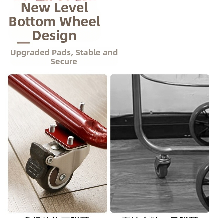 Сгъваема ръчно дърпана количка, преносна количка с дърпател за дом и работилница, многофункционална за пренасяне на вода, отпадъци и газови цилиндри