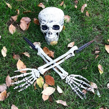 Halloween horor rekvizit: realistična ruka i podlaktica za uklete kuće, set lobanja za barove i KTV