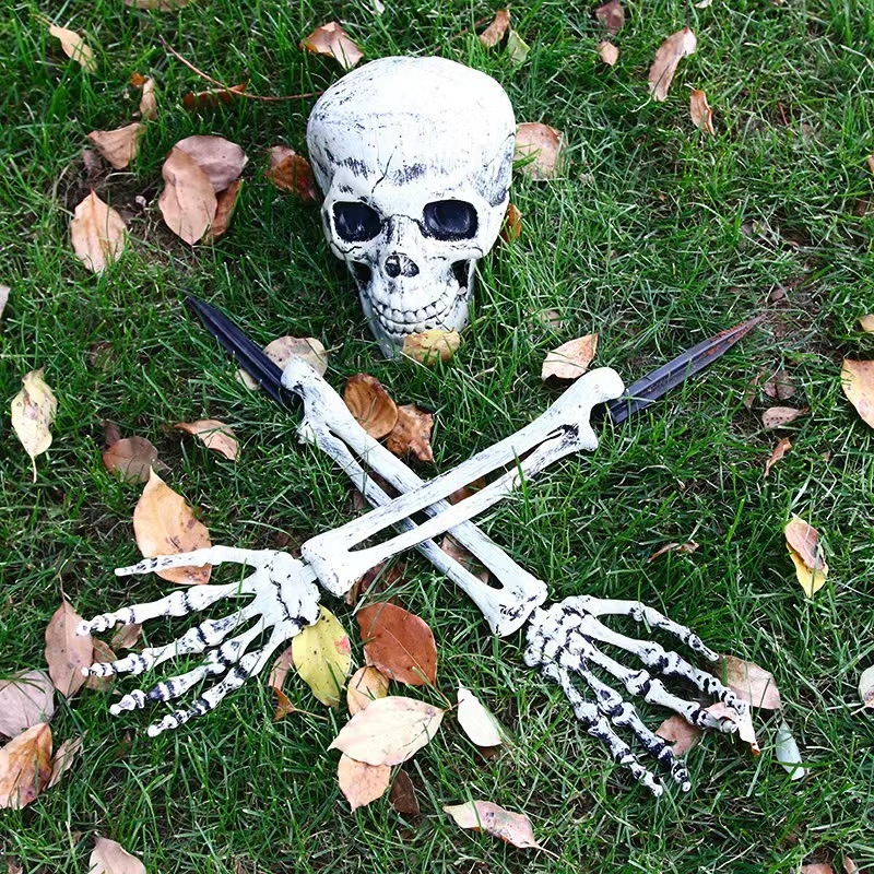 Halloween horor rekvizit: realistična ruka i podlaktica za uklete kuće, set lobanja za barove i KTV