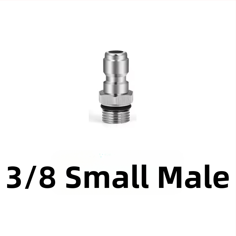 Nerūdijančio plieno aukšto slėgio purkštuvu kanalų valymui su 1/4 colio jungtimi ir 3/8 colio greita jungtimi, Independent prekės ženklas