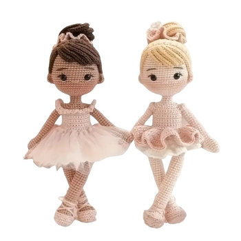 Σετ κλωστής για κροσέ κούκλες από ακρυλικό νήμα (semi-worsted, roving) – DIY με αγγλικό βίντεο οδηγό