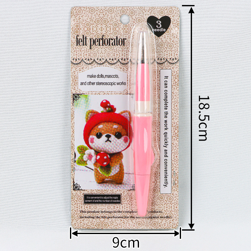 Комплект игли за филцване, триглави игли за бодене, DIY инструмент за занаяти, 3 комплекта игли