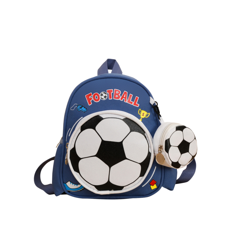 Bērnu dārziņa mugursoma – viegla un izturīga; Oxford audums; poliestera oderes iekšpuse; drukas dizains; izliekta plecu siksna