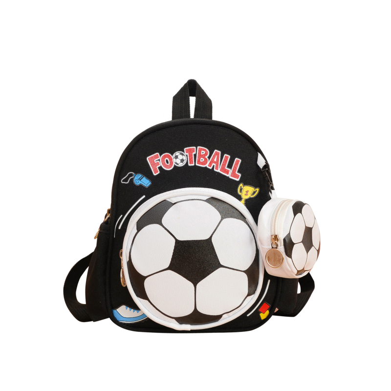 Bērnu dārziņa mugursoma – viegla un izturīga; Oxford audums; poliestera oderes iekšpuse; drukas dizains; izliekta plecu siksna