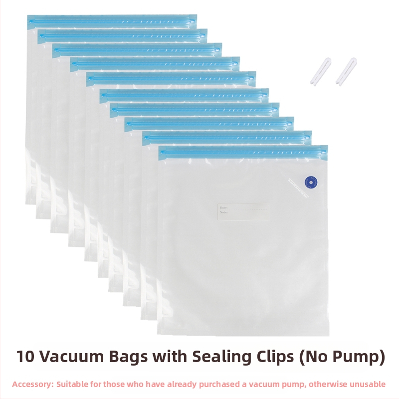 3D печат на консумативи: вакуумна торба с ръчно/автоматично извличане на въздуха за запечатано компресирано съхранение на материали