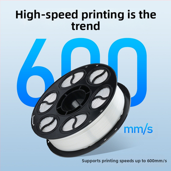 PLA копринена нишка за 3D печат — кръгло сечение, дископодобен вид, плътност 1.26-1.40 g/cm3