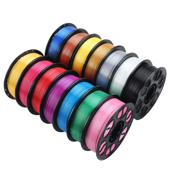 PLA копринена нишка за 3D печат — кръгло сечение, дископодобен вид, плътност 1.26-1.40 g/cm3