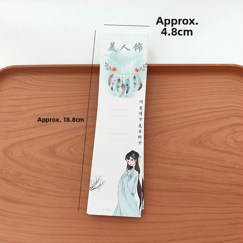 DIY бижутерски аксесоари от хартия - декоративни карти за опаковка с печат, модел Kazhi, лято 2025