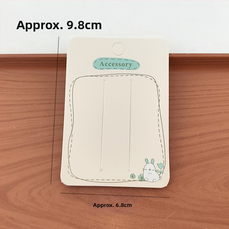 DIY бижутерски аксесоари от хартия - декоративни карти за опаковка с печат, модел Kazhi, лято 2025