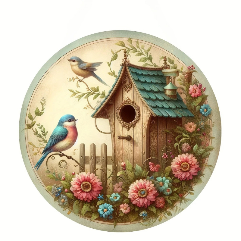 Εκτυπωμένο κρεμαστό διακοσμητικό τοίχου από κράμα αλουμινίου, με θέμα νεκρή φύση, προσαρμοσμένος σχεδιασμός, χωρίς πλαίσιο