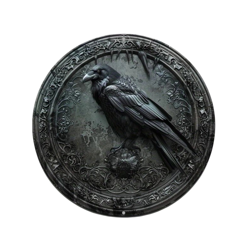 Εκτυπωμένο κρεμαστό διακοσμητικό τοίχου από κράμα αλουμινίου, με θέμα νεκρή φύση, προσαρμοσμένος σχεδιασμός, χωρίς πλαίσιο