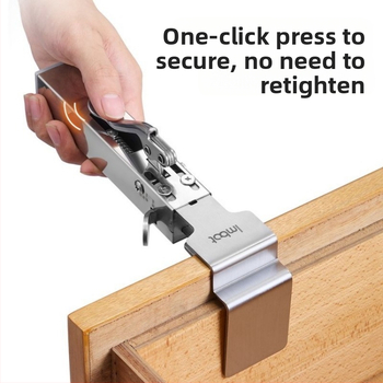 Κλιπ στερέωσης πάνελ για συρτάρι με καμπύλη επιφάνειας - άγνωστο κράμα