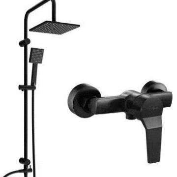 Vonios kambario trijų krypčių maišytuvo su šoniniu atidarymu, vario lydinio korpusas, keraminių diskinių vožtuvų, modelis 8889, sieninis montavimas