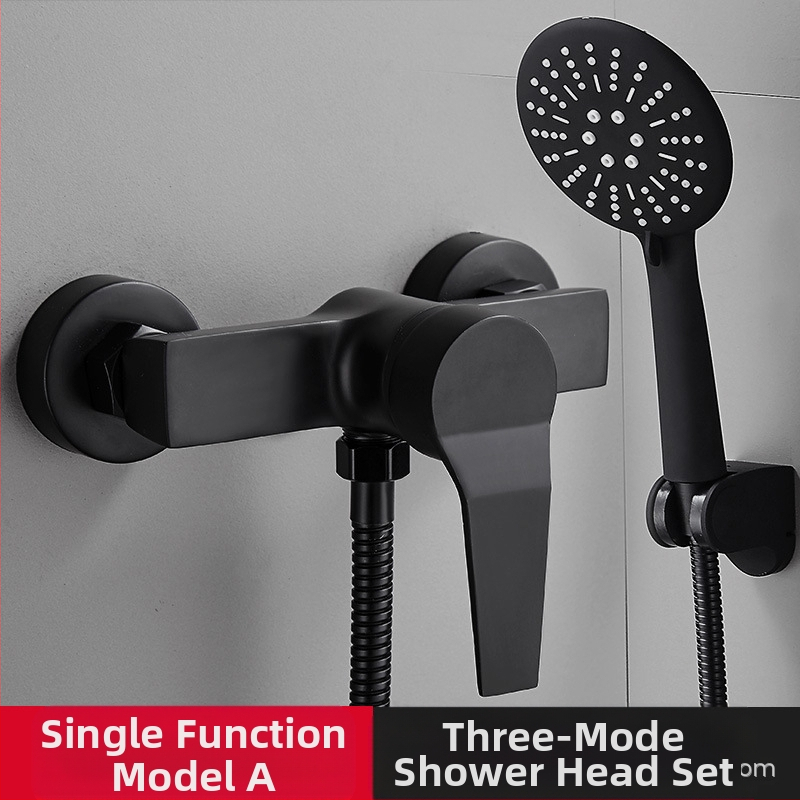 Vonios kambario trijų krypčių maišytuvo su šoniniu atidarymu, vario lydinio korpusas, keraminių diskinių vožtuvų, modelis 8889, sieninis montavimas