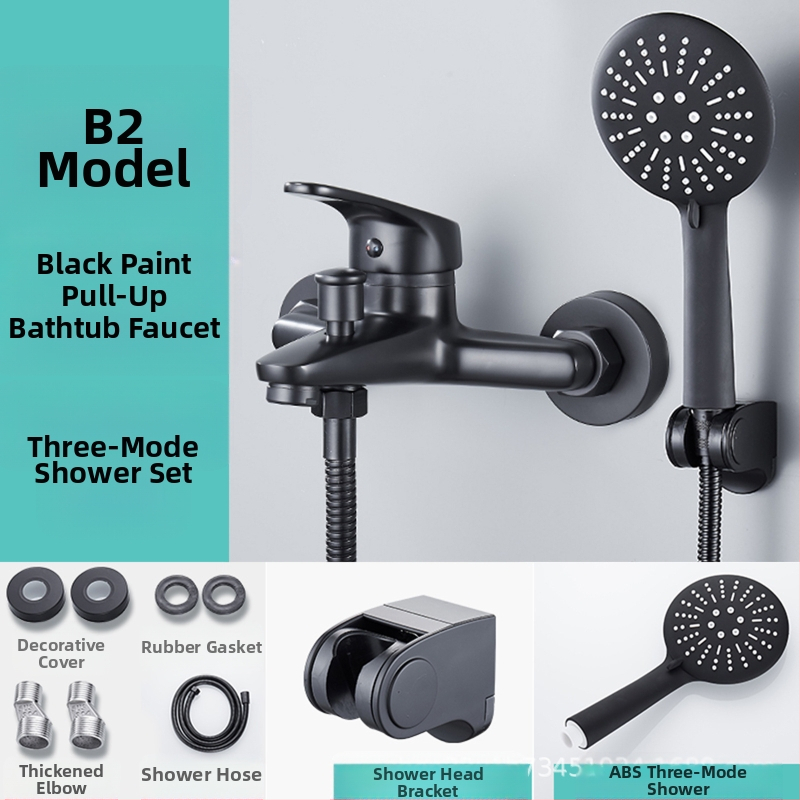 Vonios kambario trijų krypčių maišytuvo su šoniniu atidarymu, vario lydinio korpusas, keraminių diskinių vožtuvų, modelis 8889, sieninis montavimas