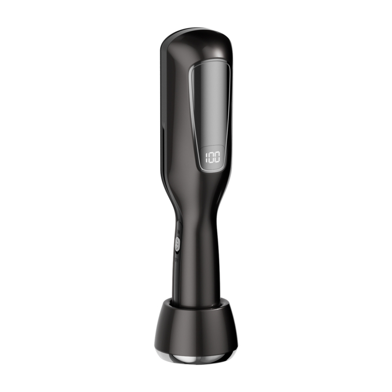 Τρίμερ μαλλιών με επαναφορτιζόμενη μπαταρία, κινητήρας με βούρτσες, λεπίδες από ανοξείδωτο ατσάλι, 3,7V/2W, αυτονομία 1–3 ωρών