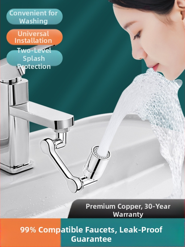 JXB-02 Mechaninis rankos išplėtėjas su pasukama daugiafunkcine jungtimi plautuvei, vieno prijungimo, CE sertifikatas