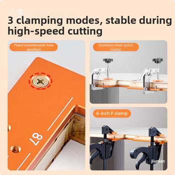 Aliuminio lydinio profilio įpjovimo forma be rankenos, dviejų paskirčių U formos įpjovimo forma medienos apdirbimui