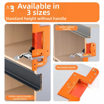 Aliuminio lydinio profilio įpjovimo forma be rankenos, dviejų paskirčių U formos įpjovimo forma medienos apdirbimui