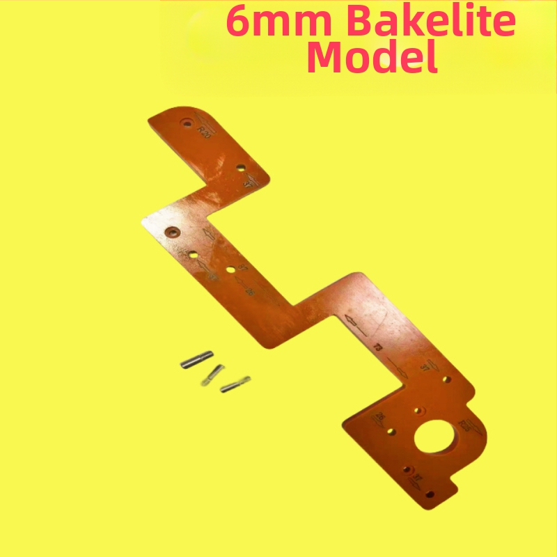 Aliuminio lydinio profilio įpjovimo forma be rankenos, dviejų paskirčių U formos įpjovimo forma medienos apdirbimui