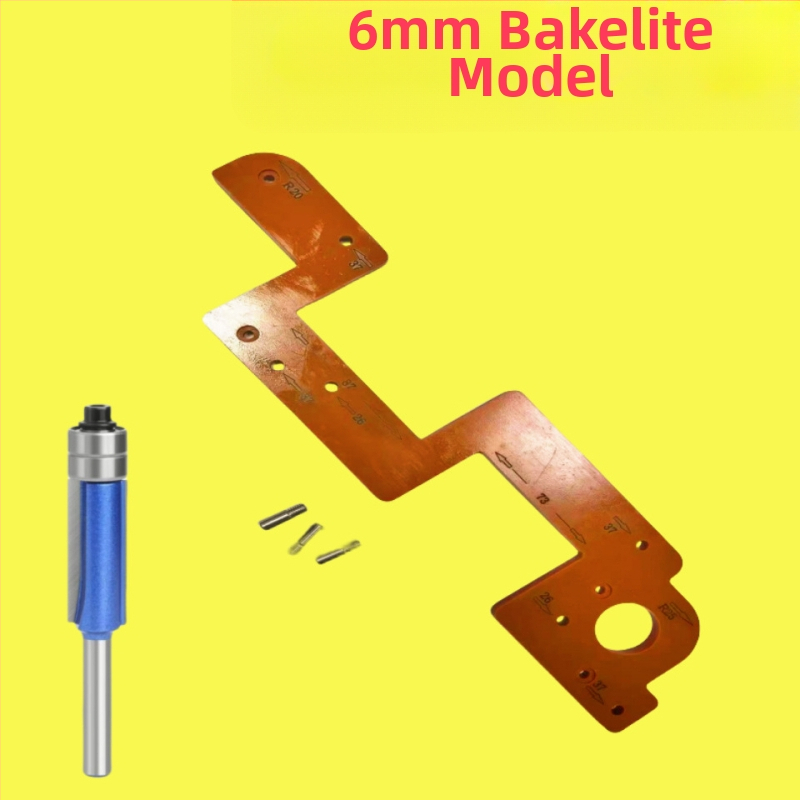 Aliuminio lydinio profilio įpjovimo forma be rankenos, dviejų paskirčių U formos įpjovimo forma medienos apdirbimui