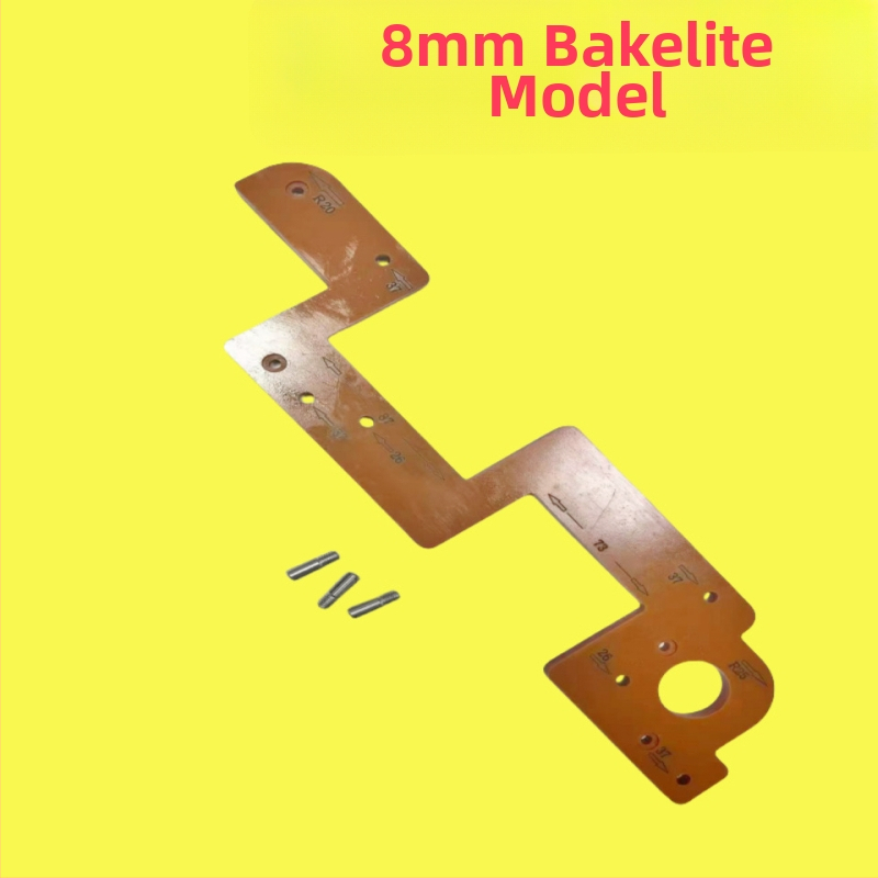 Aliuminio lydinio profilio įpjovimo forma be rankenos, dviejų paskirčių U formos įpjovimo forma medienos apdirbimui