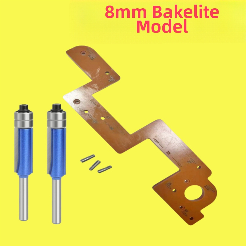 Aliuminio lydinio profilio įpjovimo forma be rankenos, dviejų paskirčių U formos įpjovimo forma medienos apdirbimui