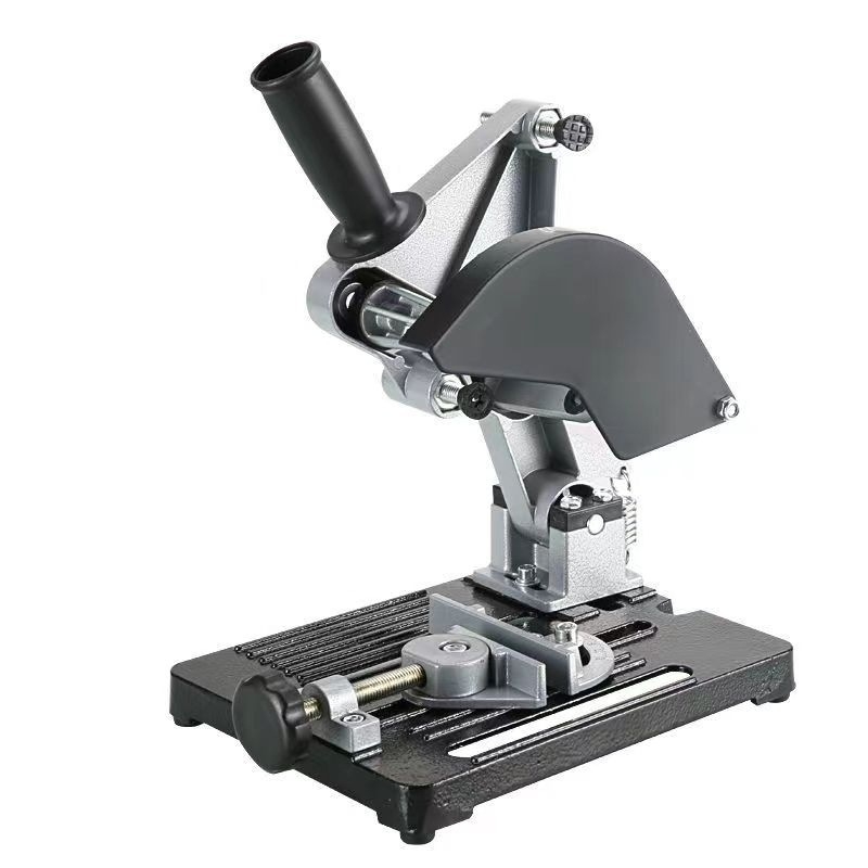 Държач за ъглошлайф с издърпващ прът, универсална многофункционална стойка за електрически шлайф, 12V