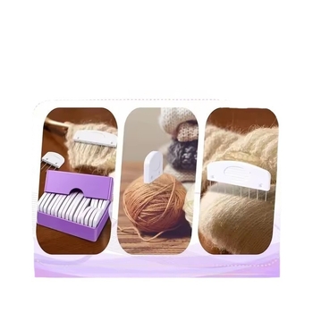 Sál és pulóver formázó tű; műanyag; 50 darabos csomag; testreszabható; stílusok: aranyos, modern, otthonos