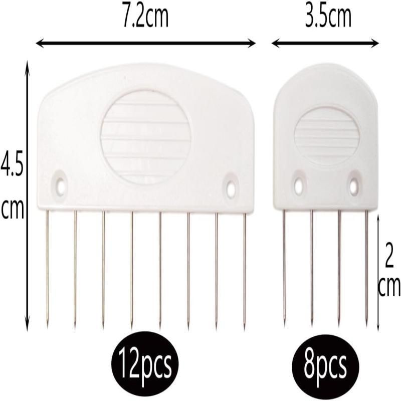 Sál és pulóver formázó tű; műanyag; 50 darabos csomag; testreszabható; stílusok: aranyos, modern, otthonos