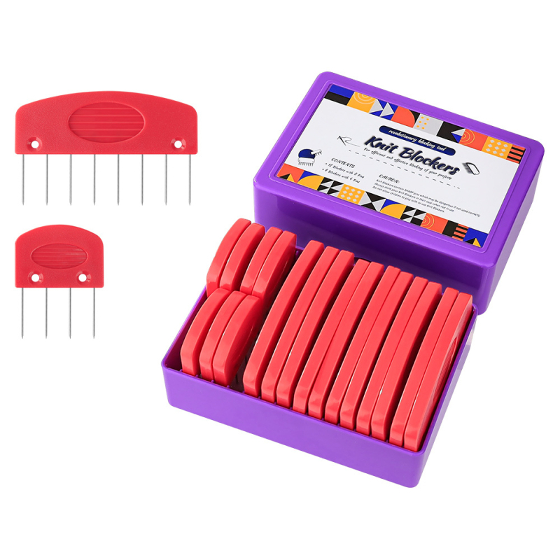 Sál és pulóver formázó tű; műanyag; 50 darabos csomag; testreszabható; stílusok: aranyos, modern, otthonos